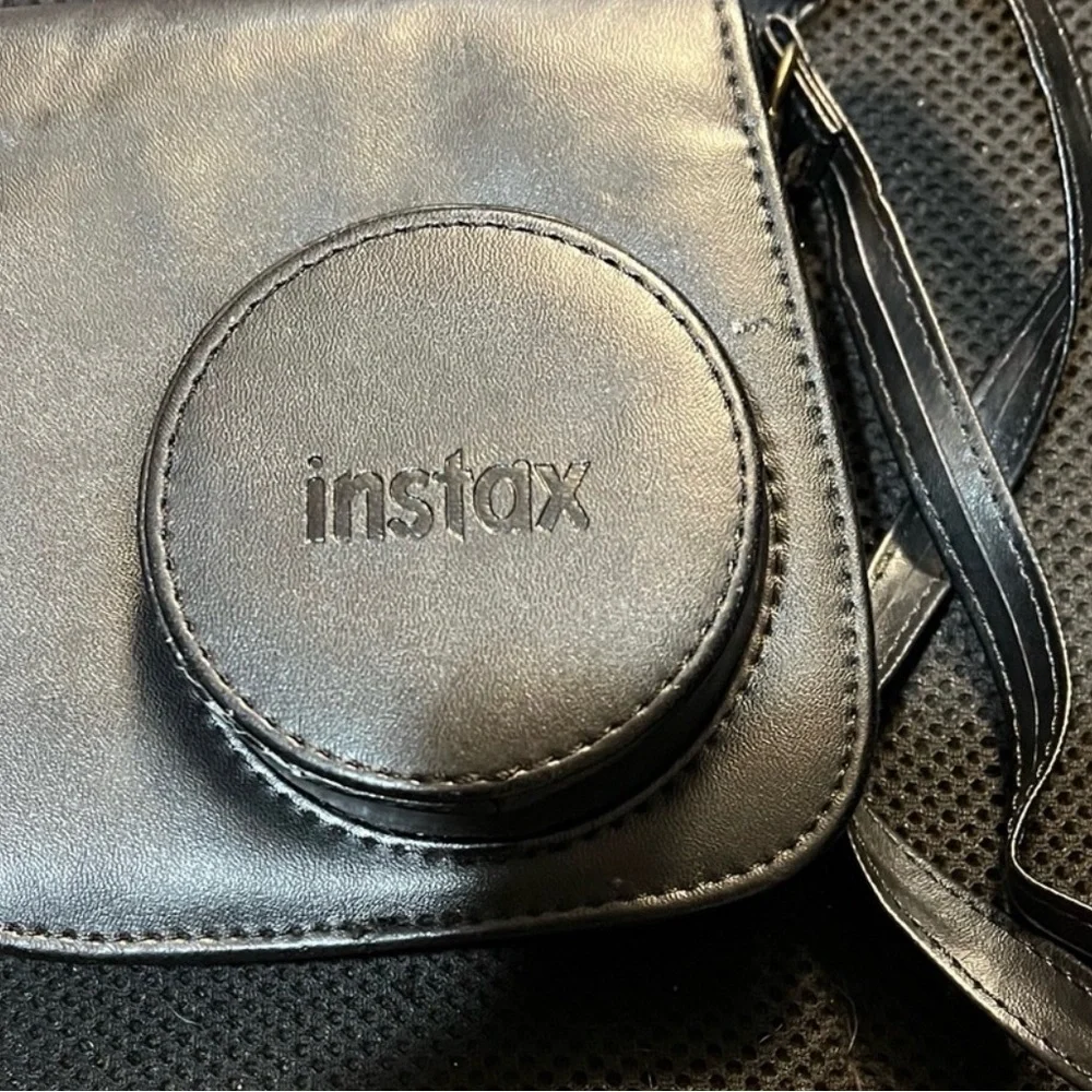 Instax Midnight Black Camera Case NEW